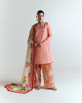 3-PC Unstitched Digital Printed Embroidered By Jugnu | BАHAR